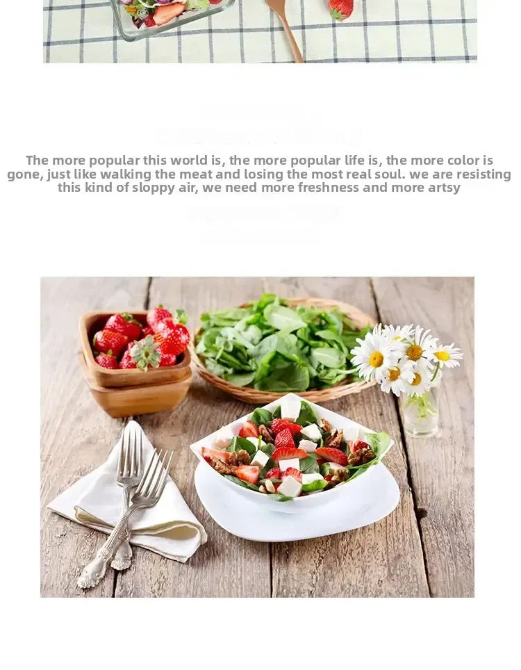 Salad Cutter Bowl – Vegetable & Fruit Slicing Bowl for Fast Meal Prep, No Cutting Board Needed
