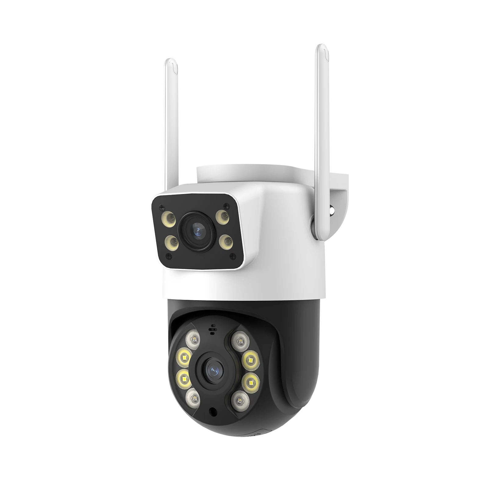 3MP Dual-Lens WiFi Security Camera – Waterproof Outdoor Surveillance, Wide-Angle, Smartphone Monitoring
