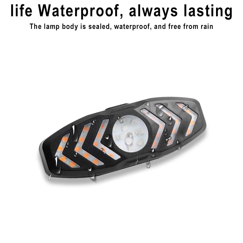 LED Turn Signal & Tail Light for Xiaomi M365, MI3, 1S & Pro2 — Wireless Remote, USB Rechargeable
