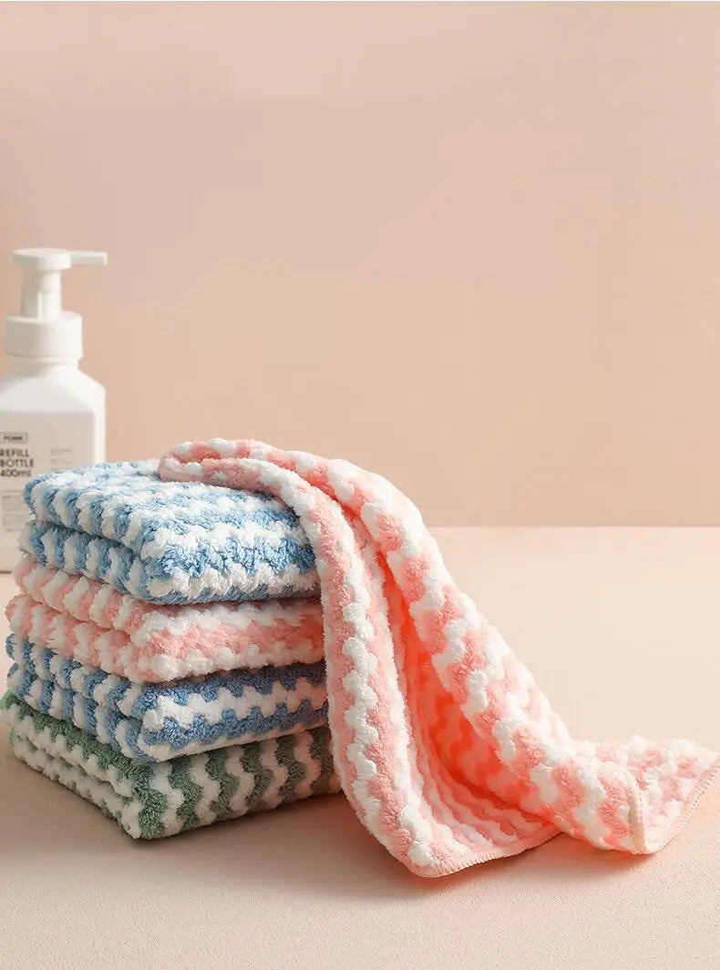 Microfiber Kitchen Dishcloth — Soft, Absorbent & Eco-Friendly Cleaning Cloth