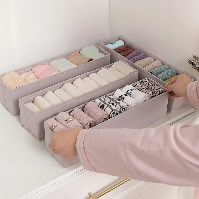 Foldable Drawer Organizer for Underwear, Bras & Socks