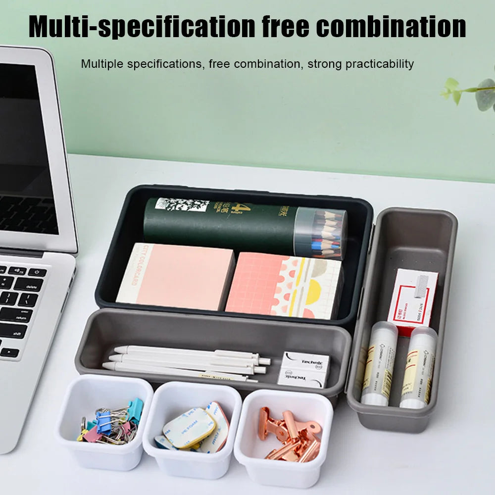8-Piece Makeup & Drawer Organizer Set