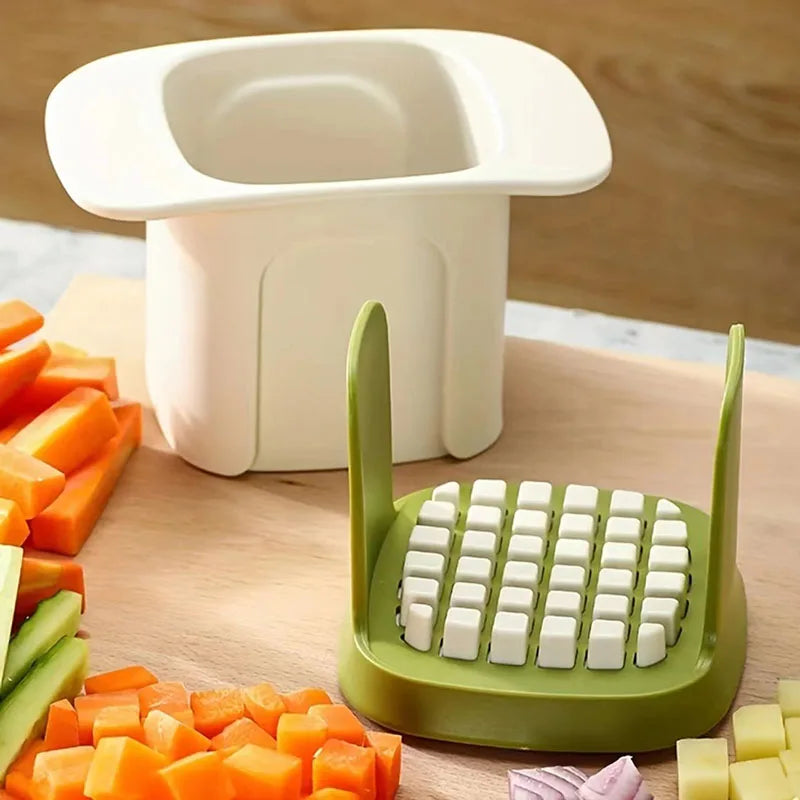 Multifunctional Vegetable Chopper & Onion Dicer – Stainless Steel Blades, Ergonomic Handle, Easy Meal Prep