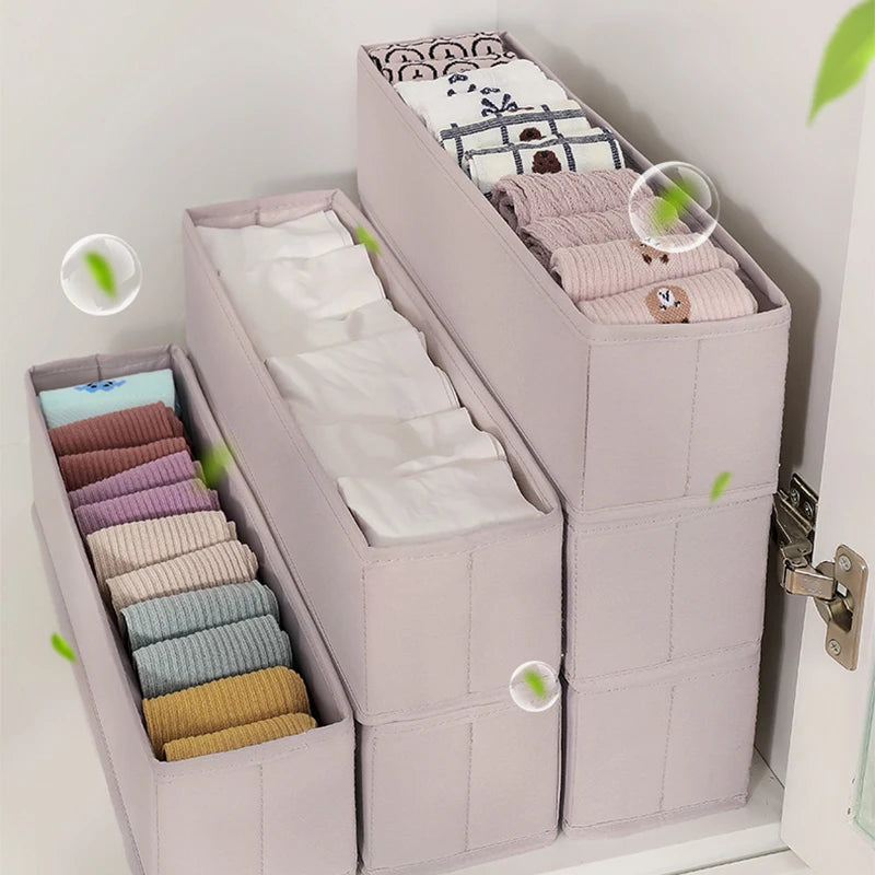 Foldable Drawer Organizer for Underwear, Bras & Socks