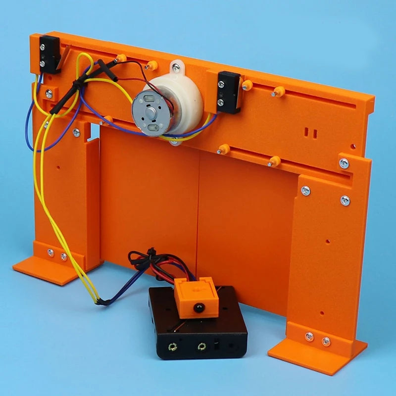 Kids STEM Electric Door Model – DIY 3D Physics Puzzle, Educational Science Toy for Ages 6+