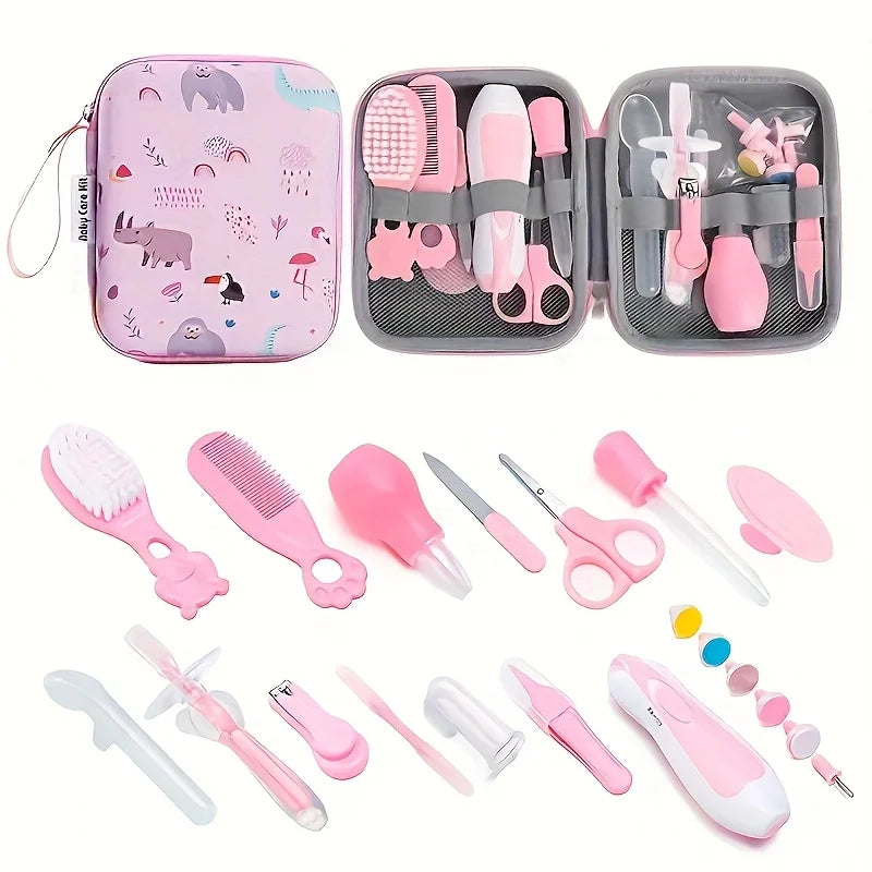 20-Piece Healthcare & Grooming Kit with Portable Case