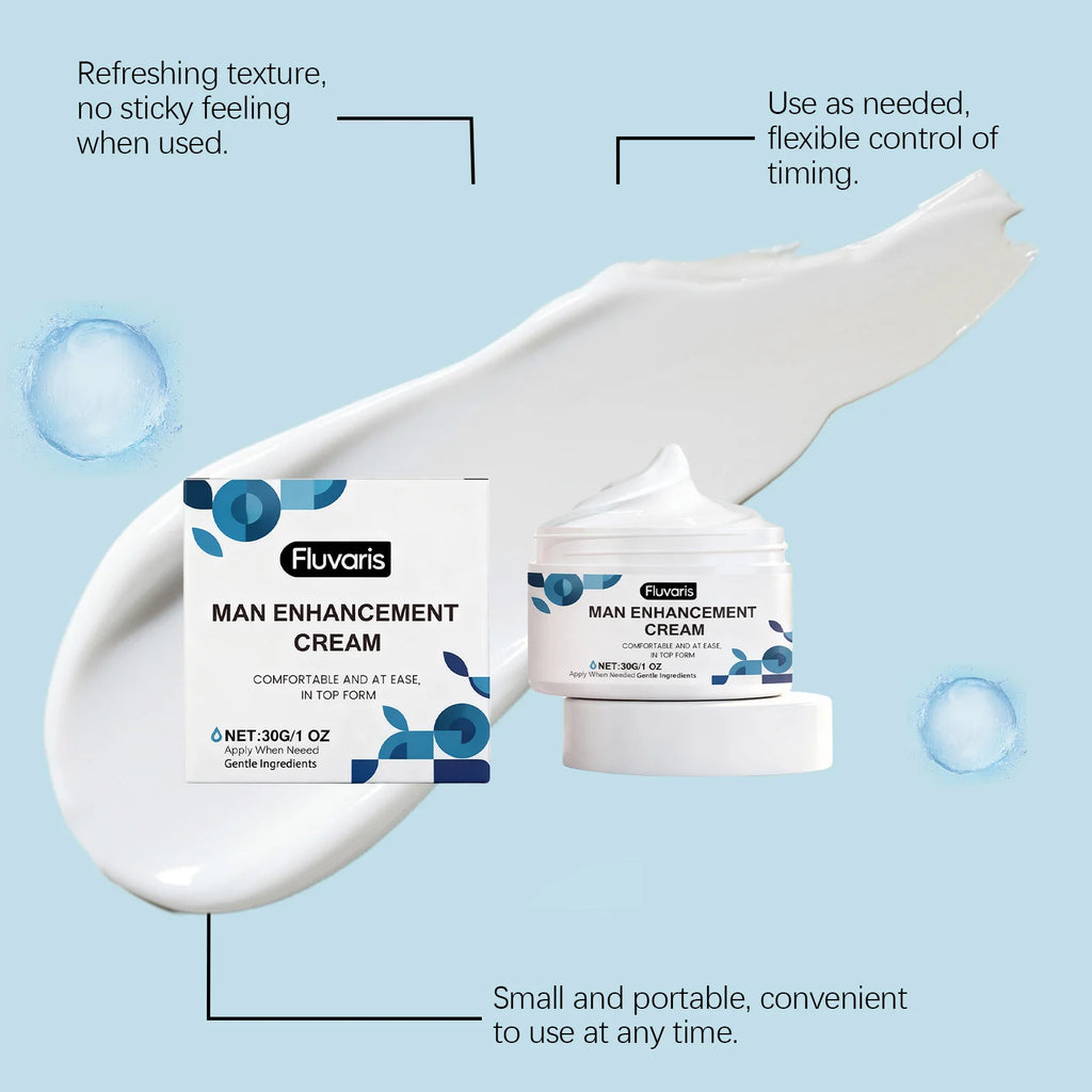 Men's Plant-Extract Intimate Care Cream & Spray — Hydrating & Firming