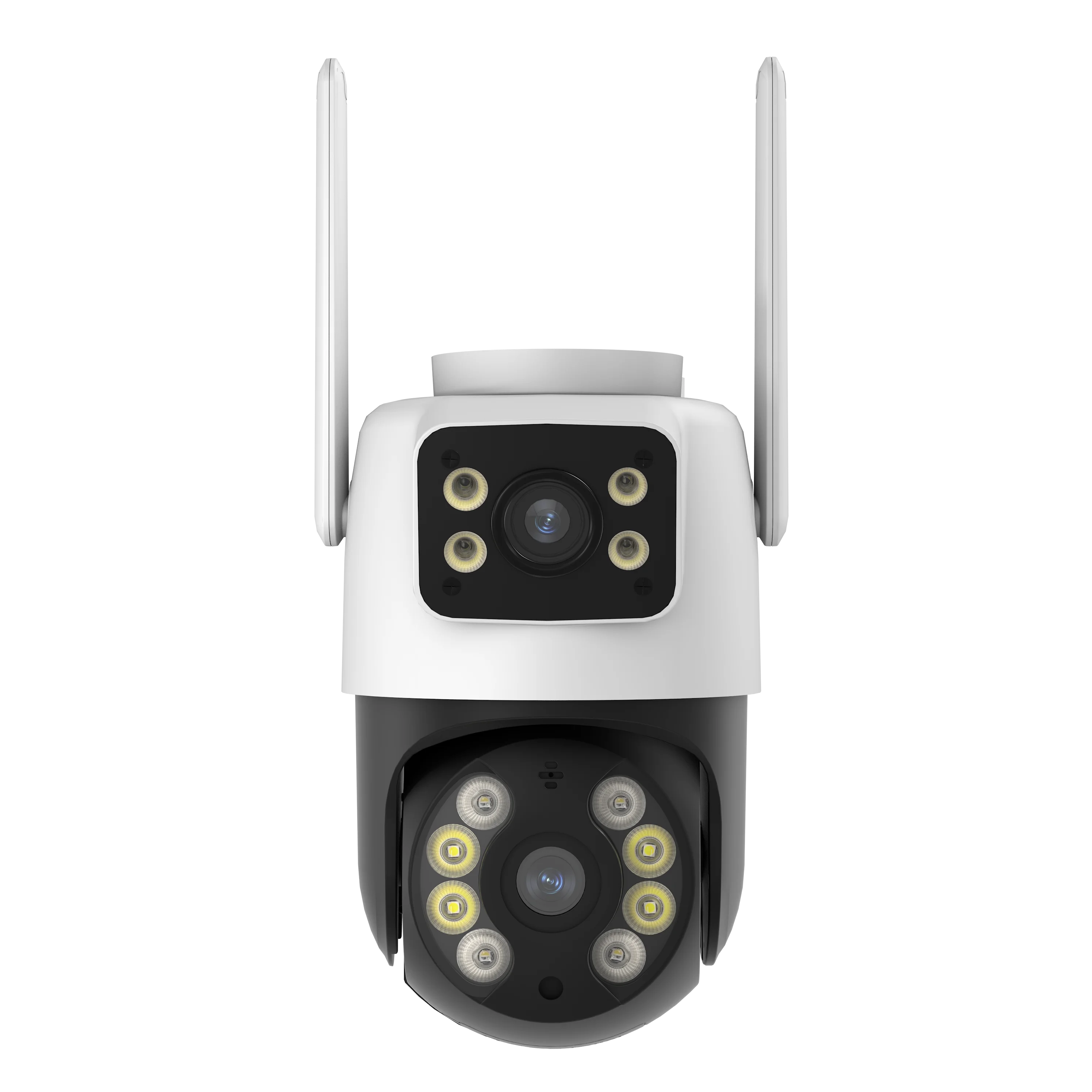3MP Dual-Lens WiFi Security Camera – Waterproof Outdoor Surveillance, Wide-Angle, Smartphone Monitoring