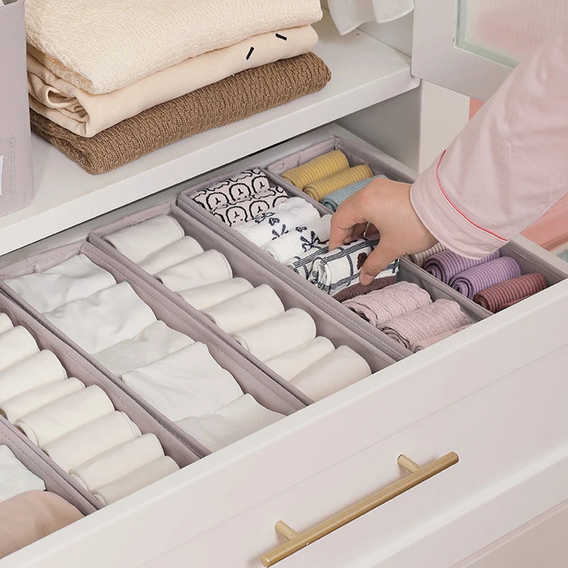 Foldable Drawer Organizer for Underwear, Bras & Socks