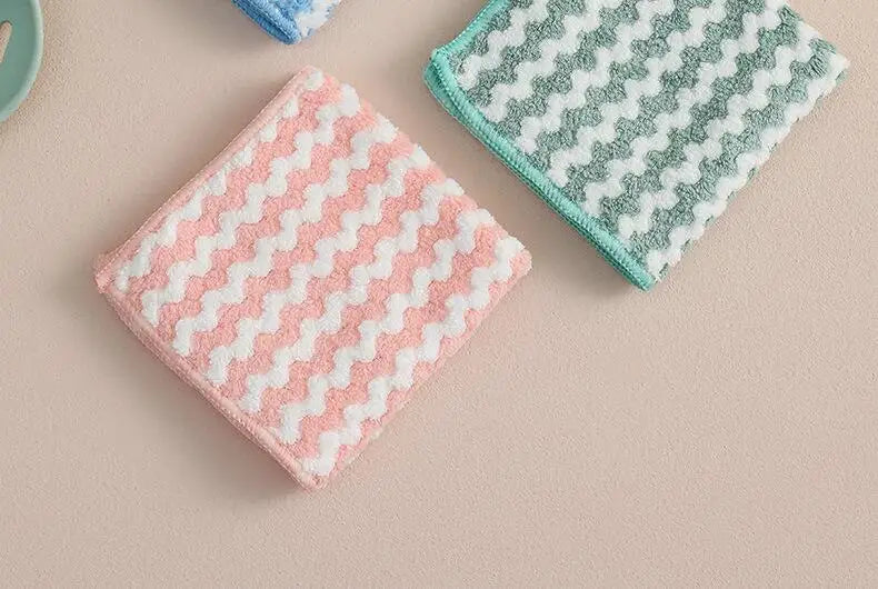Microfiber Kitchen Dishcloth — Soft, Absorbent & Eco-Friendly Cleaning Cloth