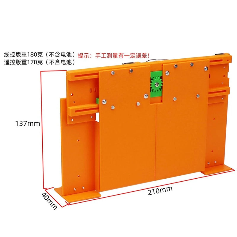Kids STEM Electric Door Model – DIY 3D Physics Puzzle, Educational Science Toy for Ages 6+