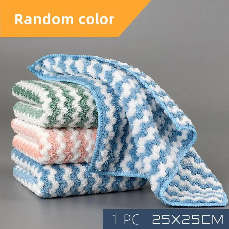 Microfiber Kitchen Dishcloth — Soft, Absorbent & Eco-Friendly Cleaning Cloth