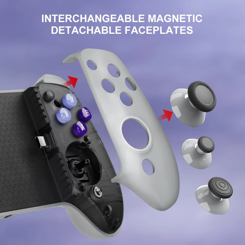 GameSir G8 Galileo Mobile Gaming Controller – Hall Effect Joysticks, USB-C, iOS & Android Compatible