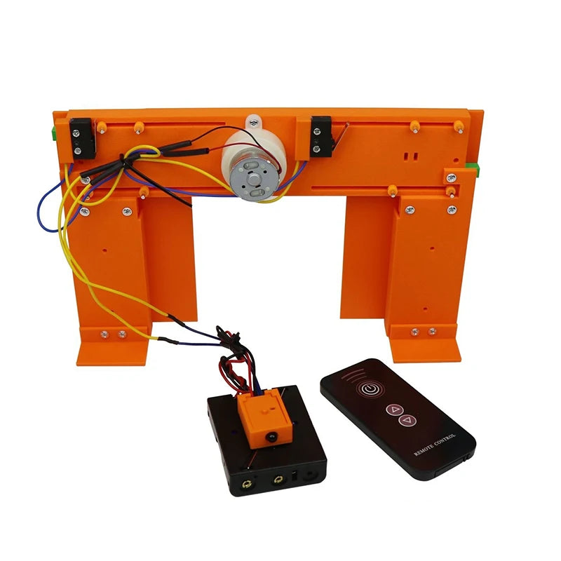 Kids STEM Electric Door Model – DIY 3D Physics Puzzle, Educational Science Toy for Ages 6+