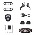 LED Turn Signal & Tail Light for Xiaomi M365, MI3, 1S & Pro2 — Wireless Remote, USB Rechargeable