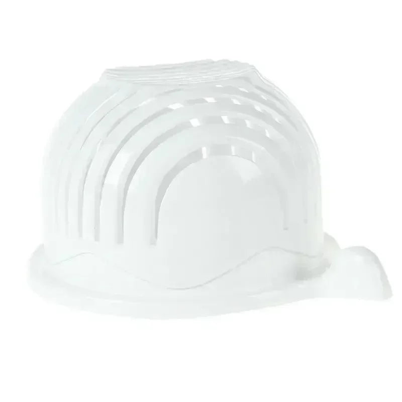 Salad Cutter Bowl – Vegetable & Fruit Slicing Bowl for Fast Meal Prep, No Cutting Board Needed