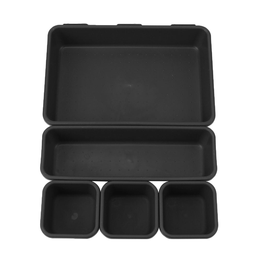 8-Piece Makeup & Drawer Organizer Set